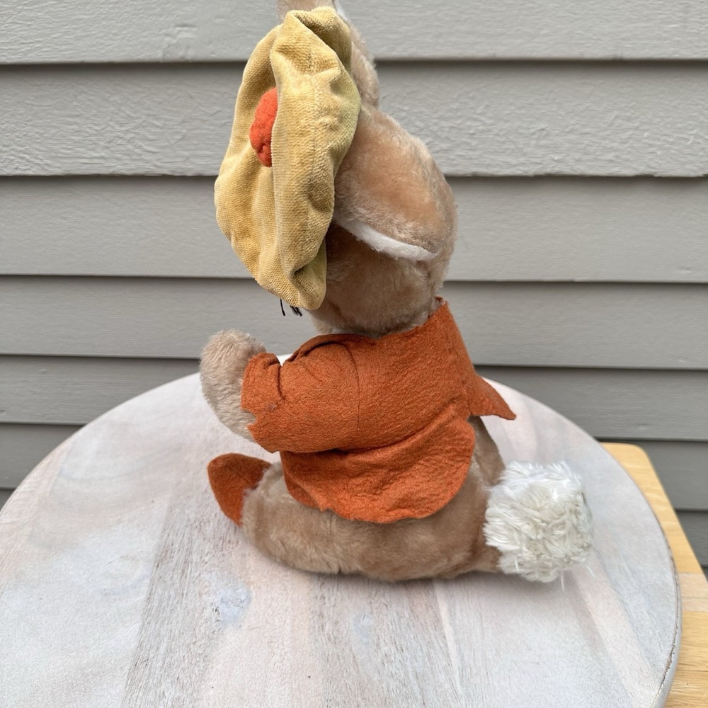 Vintage Beatrix Potter Benjamin Bunny EDEN Toys Plush Animal Peter Rabbit 1972 - Picture 10 of 14